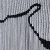 Crescent bay in Gray | Macrame Wall Hanging in Wall Hangings by YASHI DESIGNS. Item composed of cotton in minimalism or mid century modern style