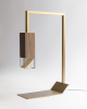 Lamp/Two Wood | Table Lamp in Lamps by Formaminima. Item composed of wood and brass