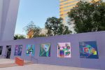 Pershing Square // Exterior & Interior Objects | Street Murals by Caroline Geys | Pershing Square in Los Angeles. Item composed of synthetic