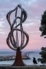Coalescence | Sculptures by Sam Hopkins. Item made of steel