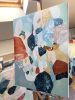 Sailing 1 | Oil And Acrylic Painting in Paintings by Cristina Dalla Valentina. Item made of canvas works with contemporary style