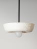 Hammered Pendant Light | Pendants by Stone + Sparrow Studio. Item made of stoneware