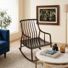 Legacy Imperial Zen Rocking Chair Minimalist Ming Series III | Armchair in Chairs by Dynasty Artisan. Item composed of wood in minimalism or contemporary style