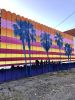 Los Angeles Skies | Street Murals by Nichole McDaniel | The Gabba Gallery - Los Angeles, CA in Los Angeles. Item composed of synthetic