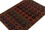 Rug & Kilim’s Baluch Tribal Rug in Rust Tones with Colorful | Area Rug in Rugs by Rug and Kilim