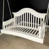 Adalyn Porch Swing Bed | Swing Chair in Chairs by Lumber2Love. Item made of wood compatible with mid century modern and contemporary style