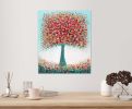 Beautiful Blossom — Original Textured Acrylic Painting | Oil And Acrylic Painting in Paintings by DaggArt. Item composed of canvas in contemporary style