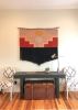 Handwoven tapestry, 100% natural fibers on cactus branch. | Wall Hangings by Estudio Zanny. Item composed of cotton & fiber