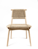 Rian Bullhorn Chair, Hardwood, Woven Danish Cord | Dining Chair in Chairs by Semigood Design. Item made of wood & synthetic