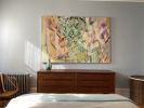 Confluence | Oil And Acrylic Painting in Paintings by Molly Herman. Item made of canvas with synthetic