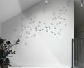 Custom Porcelain butterflies - Ceramic wall art sculpture | Wall Sculpture in Wall Hangings by Elizabeth Prince Ceramics. Item made of ceramic compatible with contemporary and japandi style