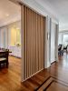 Modern Wall Slat Divider, Divider Screen, Privacy Screen | Decorative Objects by ZDS. Item composed of wood in boho or minimalism style