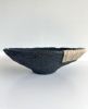 Oh Michael Rustic Wide Black Decorative Bowl Paper Mache | Decorative Objects by TM Olson Collection. Item composed of paper in minimalism or mid century modern style