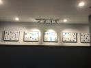 19 x 2 ft handmade wall tile sculpture | Wall Sculpture in Wall Hangings by Abstract Art by Jeff Pender | Sojourn Glenwood Place Apartments in Raleigh. Item made of wood with ceramic