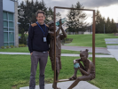 Macro/Micro Discoveries by Clay Enoch, NSG | Public Sculptures by JK Designs and the National Sculptors' Guild | Surprise Lake Middle School in Milton