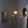 Steel & Glass Floor Lamp — Lasso by Nitush Aroosh | Lamps by Nitush Aroosh. Item made of steel with glass works with contemporary & eclectic & maximalism style
