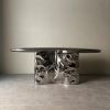 Steel Dining Table — Pebble Collection, Nitush Aroosh | Tables by Nitush Aroosh. Item made of steel works with contemporary & eclectic & maximalism style