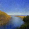 Coastal landscape painting - "Along the Coast" | Oil And Acrylic Painting in Paintings by Victoria Veedell. Item made of canvas compatible with contemporary and coastal style