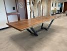 Live Edge Bookmatched Black Walnut Table 382 | Dining Table in Tables by KC Custom Hardwoods