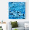 Monster Battle War | Mixed Media in Paintings by Dale Voelker. Item made of canvas with paper works with contemporary & mediterranean style