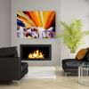 Xanadu | Oil And Acrylic Painting in Paintings by Terry Kruse | Private Residence, Calgary in Calgary. Item made of canvas & synthetic