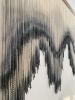 Abstract Dip Dyed Wall Hanging-ZORKE X | Macrame Wall Hanging in Wall Hangings by Olivia Fiber Art. Item made of wool with fiber works with minimalism & contemporary style