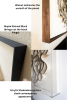 Three Dimensional Fiber Art / Earth Tone / Wall Sculpture | Wall Hangings by Stef Shock. Item made of canvas & fiber compatible with boho and contemporary style