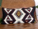 Vintage Turkish Kilim  Pillow | Pillows by Vintage Loomz. Item made of cotton compatible with boho and country & farmhouse style