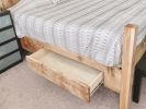 Live Edge Maple Bed w/ Storage | Beds & Accessories by Beneath the Bark. Item made of maple wood