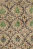 1960s Vintage Distressed Runner in Beige, Gray and Green | Area Rug in Rugs by Rug and Kilim