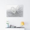 String Play 4312  --  delicate, dynamic art | Prints in Paintings by Petra Trimmel. Item made of canvas & metal