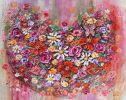 Butterfly Heart - Original Acrylic Painting | Oil And Acrylic Painting in Paintings by DaggArt