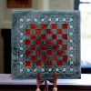 Marble chess table, Luxury chess table, Handmade chess table | Side Table in Tables by Innovative Home Decors. Item composed of marble