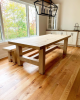 Anita Farm Table | Dining Table in Tables by TRH Furniture. Item composed of wood in modern or rustic style