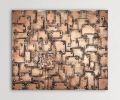 Copper Carapace (SOLD) | Oil And Acrylic Painting in Paintings by Alessia Lu. Item composed of canvas in contemporary or industrial style