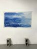 Here Come The Waves | Mixed Media in Paintings by Dyanna Dimick (DYD ART). Item in boho or coastal style