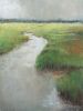 Pamlico Passages | Oil And Acrylic Painting in Paintings by Victoria Primicias. Item composed of wood and canvas in contemporary or coastal style
