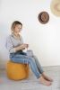 Pouf | Pillows by Chasha Home. Item made of cotton
