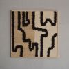 La Sombra & El Reflejo Woven Art | Sculptures by Meso Goods. Item made of wool works with contemporary style