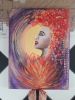 El fuego que me purifica | Oil And Acrylic Painting in Paintings by Elena Parau. Item made of canvas works with contemporary & country & farmhouse style