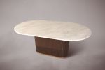 Marble Dining Table. Dining Table. Dining Room Table. Round | Tables by HamamDecor LLC. Item composed of wood & marble compatible with minimalism and contemporary style