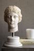 Nemesis Bust (Antalya Archeological Museum) | Sculptures by LAGU. Item composed of marble