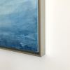 Winter Sky Encaustic Painting | Oil And Acrylic Painting in Paintings by Linda Cordner. Item composed of wood and synthetic