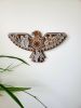 Eagle wood wall art, western southwest decor | Wall Sculpture in Wall Hangings by Studio Wildflower | Utah in Salt Lake City. Item made of wood works with boho & eclectic & maximalism style