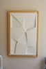 No. 114 Japandi Plaster Wall Relief - Scandinavian Decor | Wall Sculpture in Wall Hangings by Joseph A