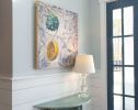 Looking | Oil And Acrylic Painting in Paintings by Andie Paradis Freeman | Hagood Homes at St. James Plantation in Southport. Item made of canvas & synthetic