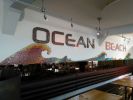 Ocean Beach Restaurant Mosaic Signage and Frieze | Murals by Paul Siggins - The Mosaic Studio | Ocean Beach in Southend-on-Sea. Item composed of synthetic