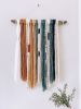 Handmade Colorful Textured Wall Hanging Decor - Boho Style | Macrame Wall Hanging in Wall Hangings by Hippie & Fringe. Item made of wood with fabric works with boho & art deco style