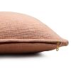 Maya Accent Cushion, Peach | Pillows by Casa Amarosa. Item made of cotton