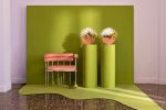Andrea | Accent Chair in Chairs by Masquespacio. Item made of fabric with steel